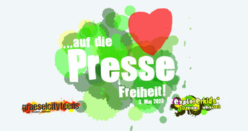 ...auf die PRESSE Freiheit! Internationaler Tag der Pressefreiheit Mittwoch, 3. Mai 2023