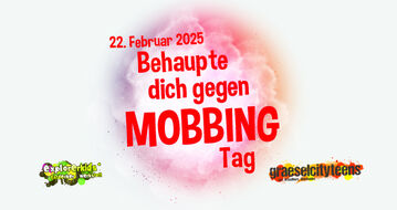 Behaupte dich gegen Mobbing Tag Aktiv gegen Mobbing einschreiten! 22. Februar 2025