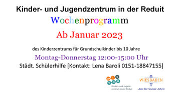 Wochenprogramm 2023 Angebote und Aktionen im kujakk Ab Januar 2023