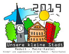 Unsere kleine Stadt . 2019 . Kinderspielstadt Wiesbaden . kujakk . Reduit . Mainz-Kastel