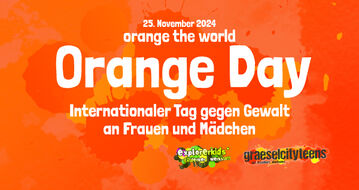 Internationaler Tag gegen Gewalt an Frauen und Mädchen Orange Day 25. November 2024