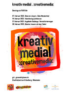 kreativ medial . :creativemedia: Dienstags ab 16:00 Uhr 6. Februar 2023