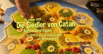 Die Siedler von Catan Aufbaubrettspiel 23. Januar 2025