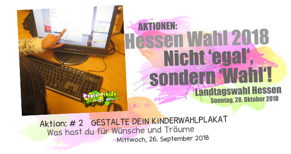 Landtagswahl in Hessen 2018 . Angebote für Kinder und Jugendliche . Stadtteilzentrum Gräselberg . Kinder- und Jugendzentrum in der Reduit . Mainz-Kastel . Landeshauptstadt Wiesbaden