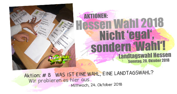 Landtagswahl in Hessen 2018 . Angebote für Kinder und Jugendliche . Stadtteilzentrum Gräselberg . Kinder- und Jugendzentrum in der Reduit . Mainz-Kastel . Landeshauptstadt Wiesbaden