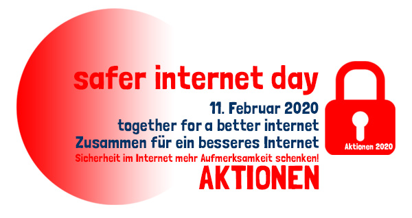 
safer internet day . Aktionen . 11. Februar 2020 . explorerkids* . graeelcityteens