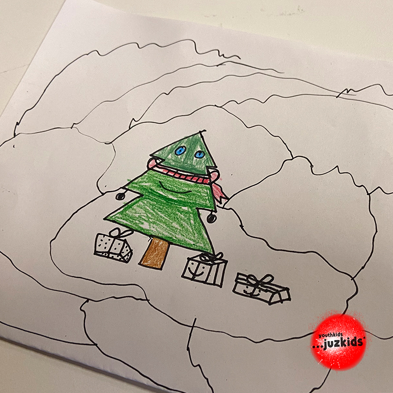 christmas challenge 2021 . ...happy holidays! . 1. Dezember 2021 . youthkids . ...juzkids* . Jungengruppe im kujakk . Kinder- und Jugendzentrum in der Reduit Mainz-Kastel