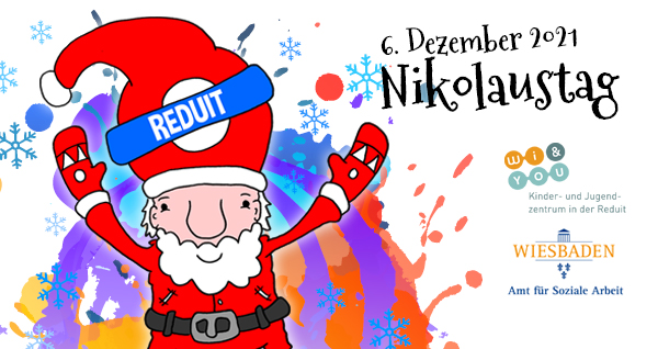Nikolaustag 2021 . Einen schönen Nikolaustag... . 6. Dezember 2021 . Einen schönen Nikolaustag wünscht das Kinder- und Jugendzentrum
in der Reduit Mainz-Kastel