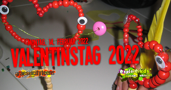 Valentinstag 2022 . ...verschenkt doch einmal ein selbstgebasteltes Herz! . 14. Februar 2022 . explorerkids* . Entdecker Werkstatt im kujakk . kujakk . Kinder- und Jugendzentrum in der Reduit . Mainz-Kastel . & . gct . graeselcityteens ...auf dem Gräselberg . Stadtteilzentrum Gräselberg . Wiesbaden