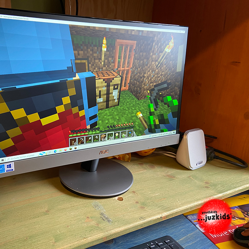 zusammen online spielen . Minecraft Server 1.19 . the wild update . 8. Juni 2022 . yjk . youthkids . ...juzkids* . Jungengruppe im kujakk . Kinder- und Jugendzentrum in der Reduit Mainz-Kastel