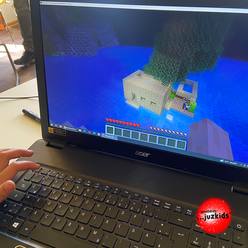 zusammen online spielen . Minecraft Server online . 1.19.4 . 7. Juni 2023 . yjk . youthkids . ...juzkids* . Jungengruppe im kujakk . Kinder- und Jugendzentrum in der Reduit . Mainz-Kastel