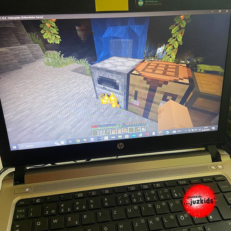 zusammen online spielen . Minecraft Server online . 1.19.4 . 7. Juni 2023 . yjk . youthkids . ...juzkids* . Jungengruppe im kujakk . Kinder- und Jugendzentrum in der Reduit . Mainz-Kastel