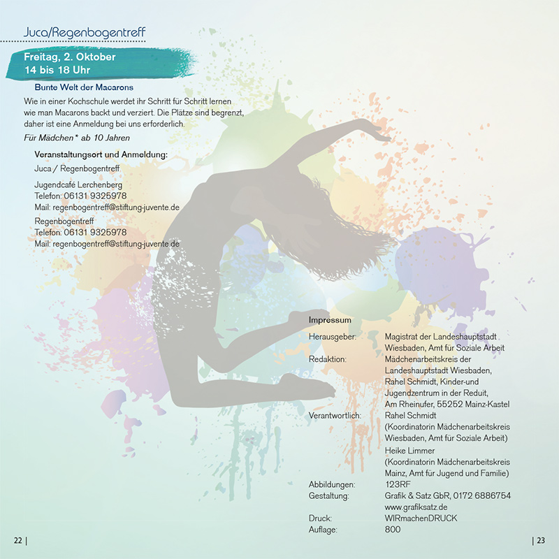 WELTMÃDCHEN*TAG 2020 . Chancengleichheit . Gewaltfreiheit . Selbstbestimmung . Aktionswoche vom 28. September bis 6. Oktober 2020 . in Mainz und Wiesbaden . kujakk . Kinder- und Jugendzentrum in der Reduit . Mainz-Kastel