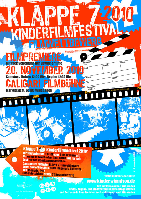 Klappe 7 . 2010 . Kinderfilmfestival . Caligari FilmBühne . Kino . 20. November 2010 . Wiesbaden