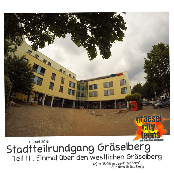 Stadtteilrundgang Gräselberg . 10. Juni 2018 . graeselcityteens