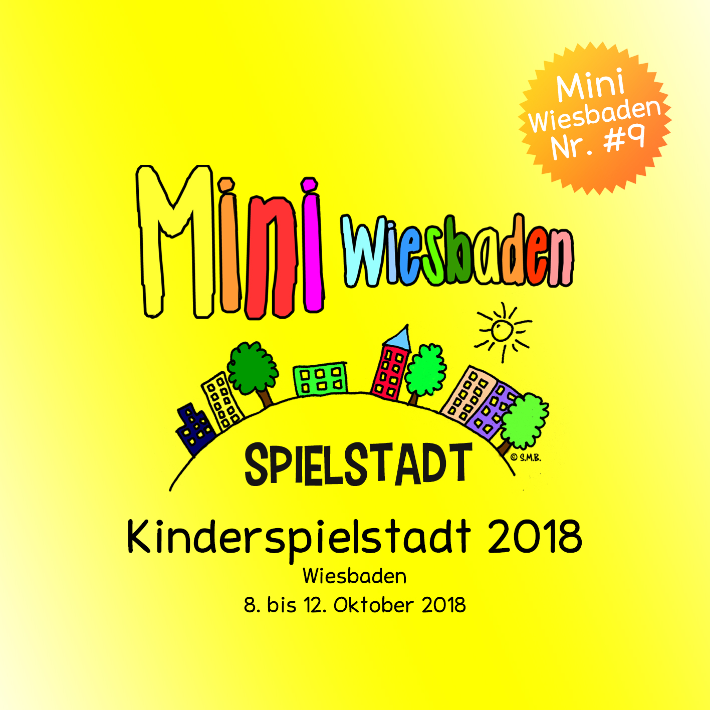 Mini Wiesbaden 2018 . Kinderspielstadt Nr. #9 . Kinderspielstadt in Wiesbaden . 8. bis 12. Oktober 2018 . Wiesbaden