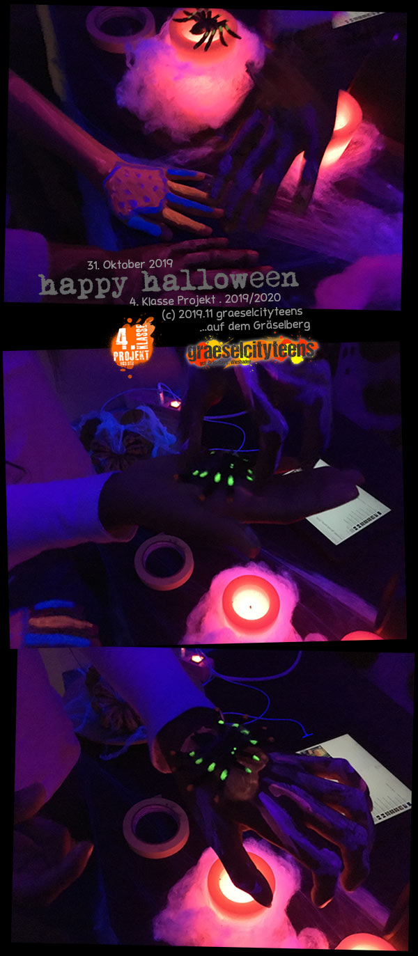 happy halloween . ...eine kleine Gruselparty . 31. Oktober 2019 . Stadtteilzentrum GrÃ¤selberg . Wiesbaden