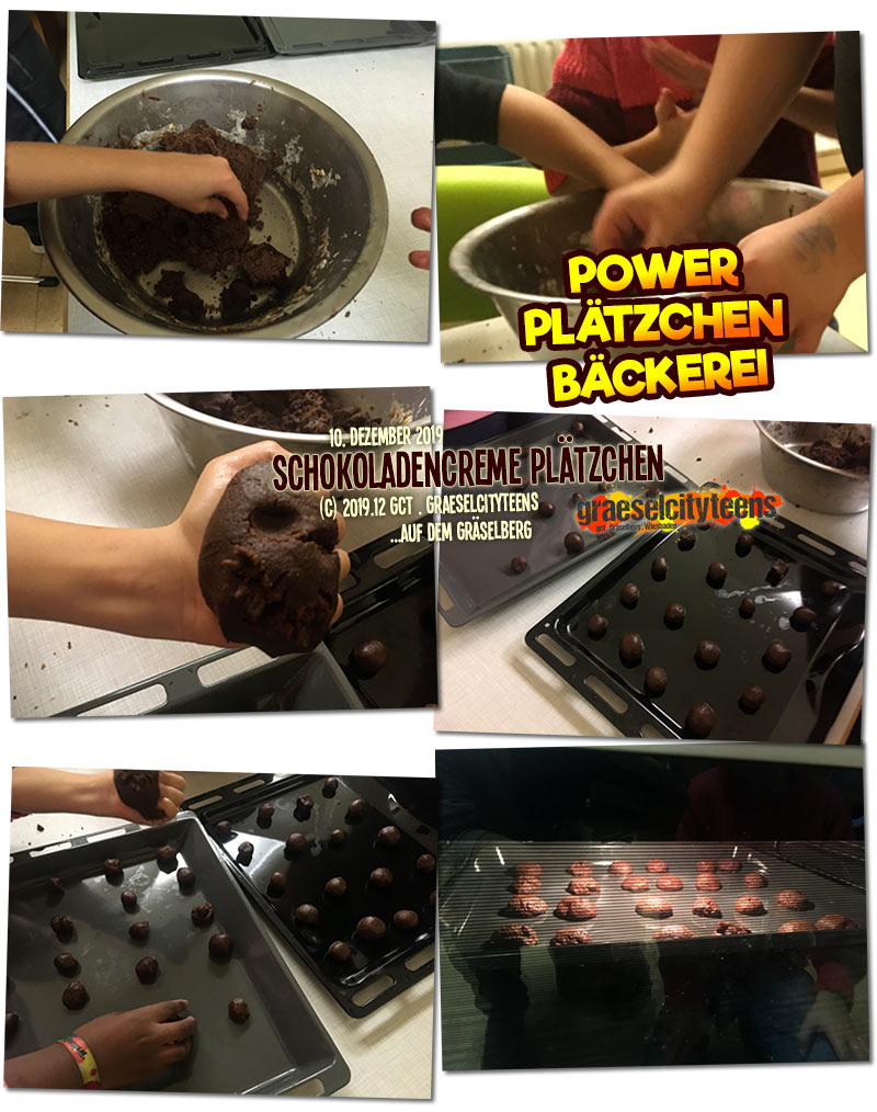 Schokoladencreme Plätzchen . Das leckerste Rezept, was es gibt! . 10. Dezember 2019 . graeselcityteens . Stadtteilzentrum Gräselberg . Wiesbaden