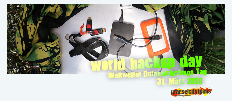 world backup day
Weltweiter Datensicherungs Tag . 31. MÃ¤rz 2020 . Wiesbaden . weltweit . planet earth