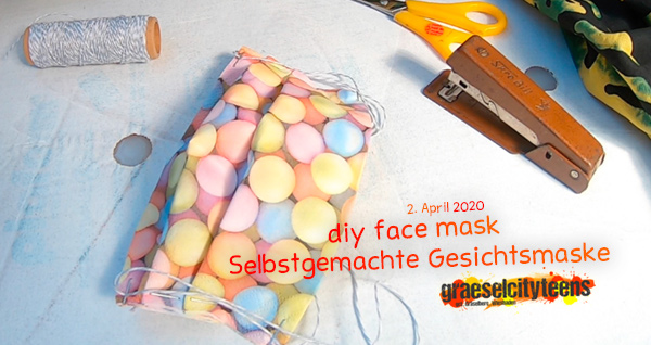 diy face mask . Selbstgemachte Gesichtsmaske
...schÃ¼tzt andere und somit auch euch selbst . 2. April 2020 . graeselcityteens . Balkon . Wiesbaden . planet earth