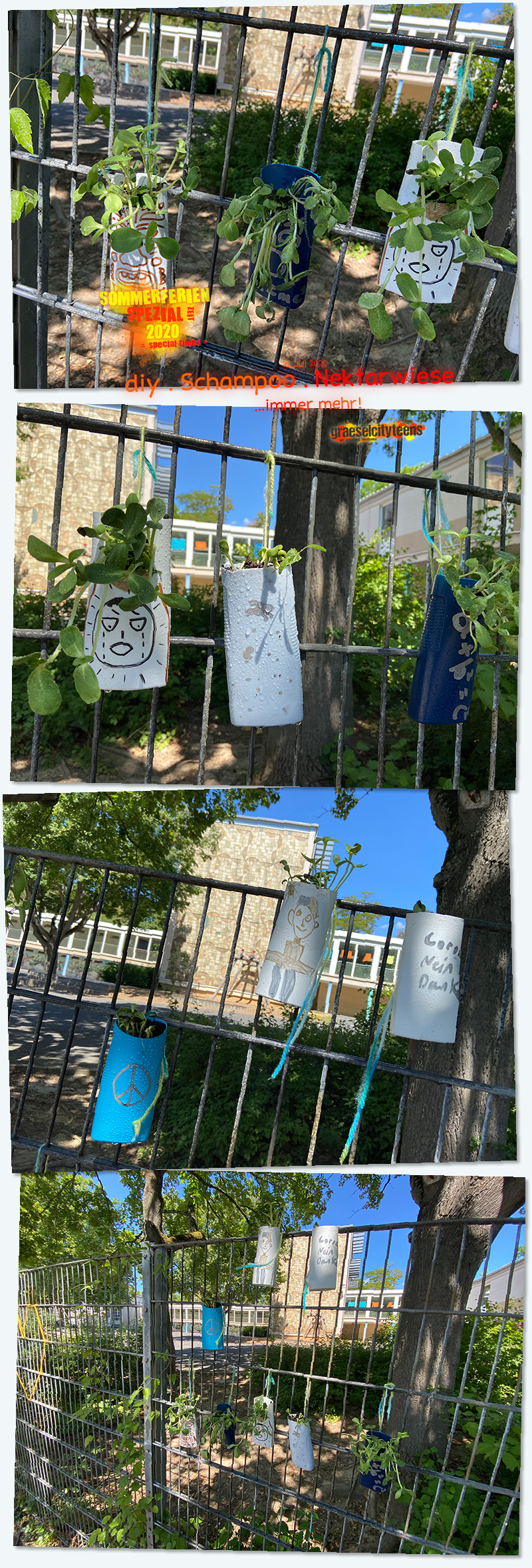 diy . Schampoo . Nektarwiese . ...da wächst noch mehr! . 21. Juli 2020 . Sommerferien Spezial Zeit 2020 . special times . gct . graeselcityteens ...auf dem Gräselberg . Stadtteilzentrum Gräselberg . Wiesbaden