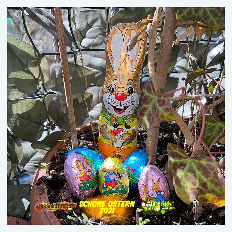 Schöne Ostern 2021 . happy easter 2021 . 4. April 2021 . explorerkids* . Entdecker Werkstatt im kujakk . kujakk . Kinder- und Jugendzentrum in der Reduit . Mainz-Kastel . & . gct . graeselcityteens ...auf dem Gräselberg . Stadtteilzentrum Gräselberg . Wiesbaden