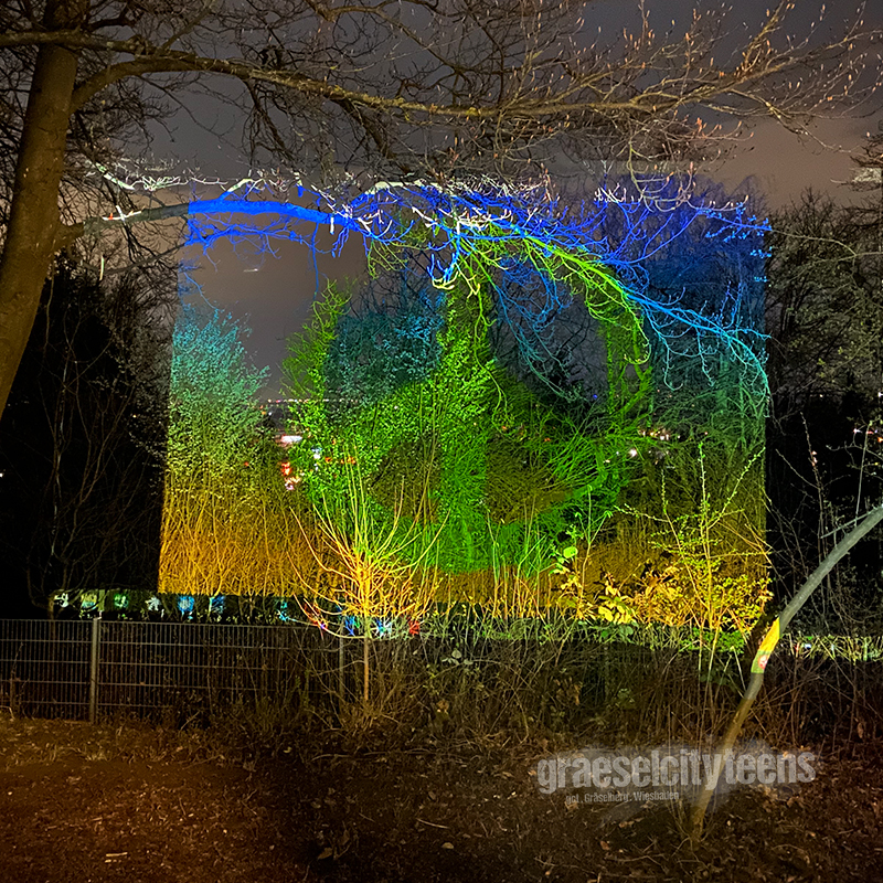 peace light . Beamerlicht im Garten . 17. März 2022 . gct . graeselcityteens ...auf dem Gräselberg . Stadtteilzentrum Gräselberg . Wiesbaden
