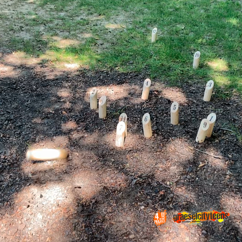 Finn Kubb . Das Wurfspiel . 2. Juni 2022 . Kooperationsprojekt . Betreuende Grundschule . gct . graeselcityteens ...auf dem Gräselberg . Stadtteilzentrum Gräselberg . Wiesbaden