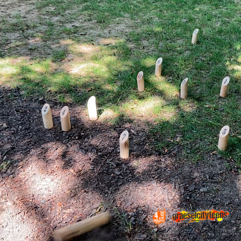 Finn Kubb . Das Wurfspiel . 2. Juni 2022 . Kooperationsprojekt . Betreuende Grundschule . gct . graeselcityteens ...auf dem Gräselberg . Stadtteilzentrum Gräselberg . Wiesbaden